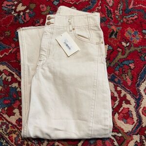 ULLA JOHNSON THEA JEAN SIZE 31 COWRIE WASH